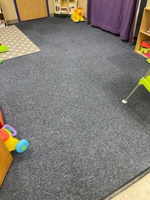 Freshly mopped and vacuumed clean floors at a daycare in Waukesha, WI (1)